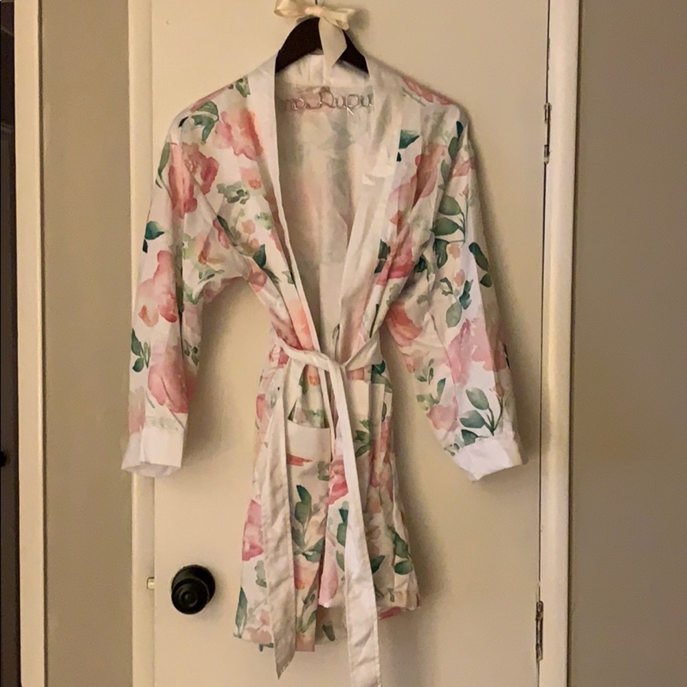 Silk robe